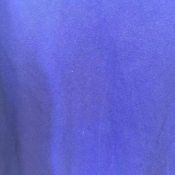 adidas Purple Grey Raglan Boatneck Climate‎ Cotton Sweatshirt L - Picture 4 of 8